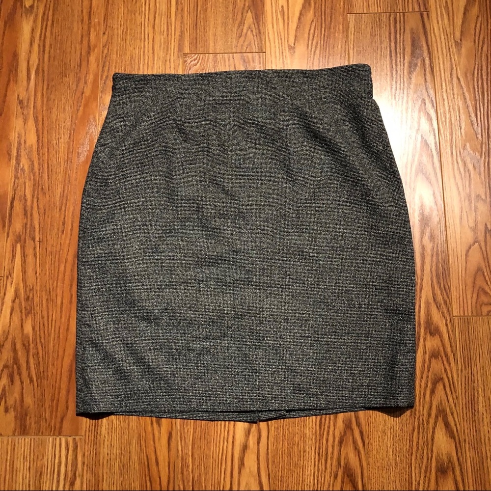 Anne Klein Suit Separates Grey Pencil Skirt
